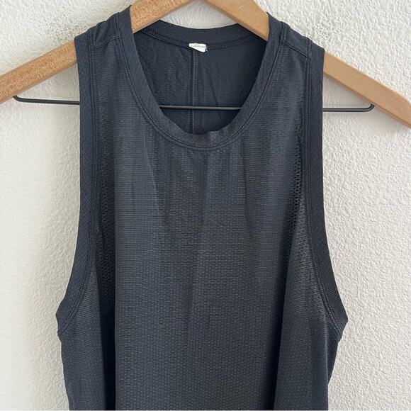 Lululemon Conduit Singlet Tank Back Split Black Neutral 6 - Picture 3 of 8